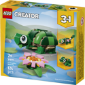 LEGO&reg; DUPLO&reg; 3 in 1 Turtle with a Water Lily Flower (31377)