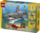 LEGO&reg; Creator 3in1 Fierce Shark with a Treasure Chest (31381)