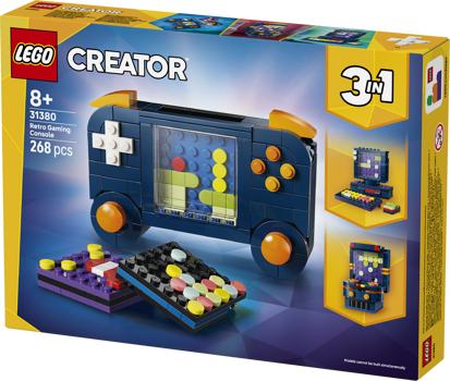 LEGO&reg; Creator 3in1 Retro Gaming Console (31380)