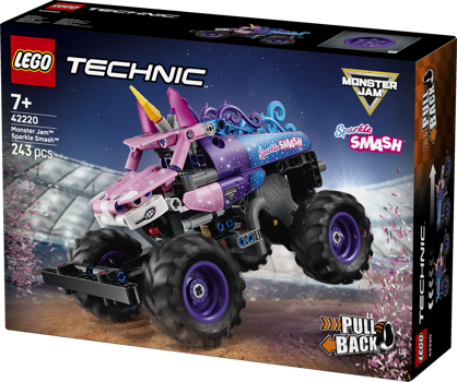 LEGO&reg; Technic Monster Jam Sparkle Smash Pull-Back (42220)