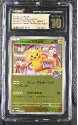 Tohokus Pikachu (PROMO)(JAPANESE) : 260/SV-P POKEMON CENTER TOHOKU SPECIAL BOX - CERTIFIED GUARANTY COMPANY Graded Card - 10 PRISTINE
