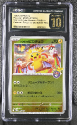 Tohokus Pikachu (PROMO)(JAPANESE) : 260/SV-P POKEMON CENTER TOHOKU SPECIAL BOX - CERTIFIED GUARANTY COMPANY Graded Card - 10 PRISTINE