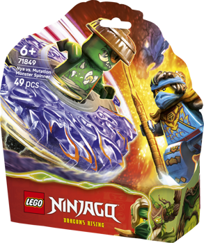 LEGO&reg; NINJAGO Nya vs. Mutation Monster Spinner (71849)