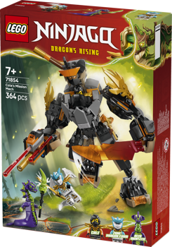 LEGO&reg; NINJAGO Cole&rsquo;s Mission Mech & Dragon Zane (71854)