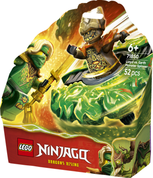 LEGO&reg; NINJAGO Lloyd vs. Earth Monster Spinner (71850)