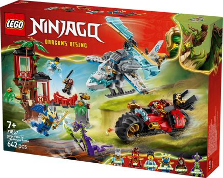 LEGO&reg; NINJAGO Ninja Vehicle Tree House Battle (71857)