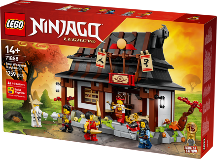 LEGO&reg; NINJAGO Four Weapons Blacksmith 15th Anniversary (71858)