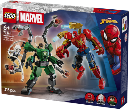 LEGO&reg; Marvel Mech Battle: Spider-Man vs. Doc Ock (76338)