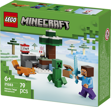 LEGO&reg; Minecraft Steve&rsquo;s Taiga Adventure (21583)