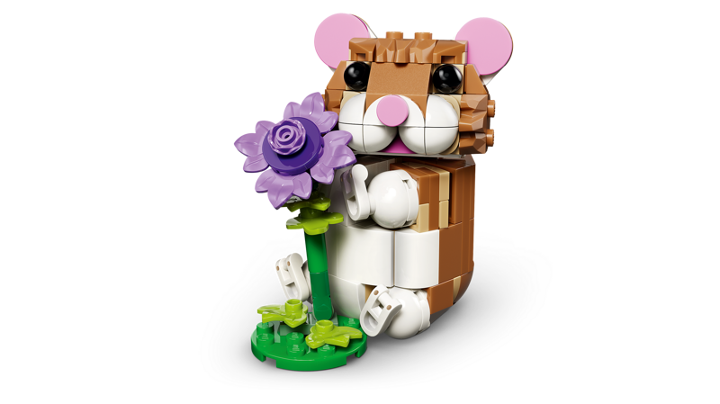 321893 LEGO Creator 3 in 1 | Cute Hamster with a Flower