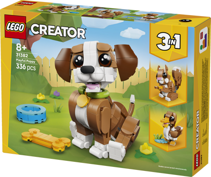 LEGO&reg; Creator 3in1 Cute Animals: Playful Puppy Dog (31382)