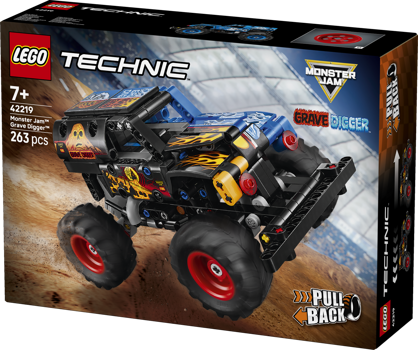 LEGO&reg; Technic Monster Jam Grave Digger Fire and Ice (42219)