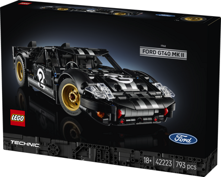 LEGO&reg; Technic 1966 Ford GT40 MKII Race Car (42223)