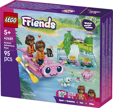 LEGO&reg; Friends Axolotl Adventure Boat (42681)