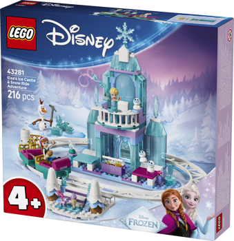 LEGO&reg; Disney Frozen Elsa&rsquo;s Ice Castle & Snow Ride Adventure (43281)