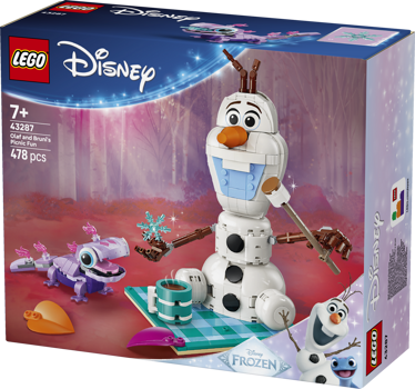 LEGO&reg; Disney Frozen Olaf and Bruni&rsquo;s Picnic Fun (43287)