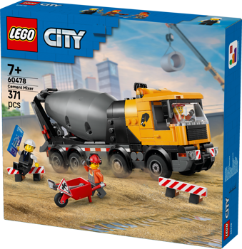 LEGO&reg; City Cement Mixer Truck (60478)