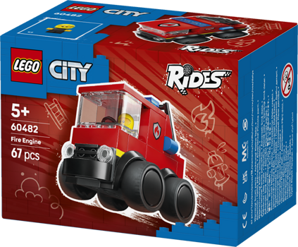 LEGO&reg; City Rides &ndash; Fire Engine (60482)