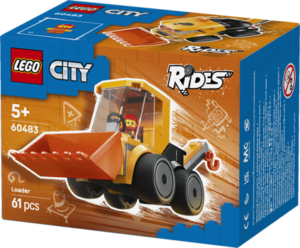 LEGO&reg; City Rides &ndash; Construction Loader (60483)