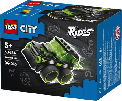 LEGO&reg; City Rides &ndash; Gaming Race Car (60484)