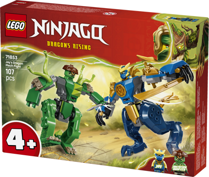 LEGO&reg; NINJAGO Jay&rsquo;s Dragon Mech Fight Ninja (71853)