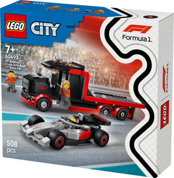 LEGO&reg; City F1&reg; Display Truck with Audi F1&reg; Race Car (60493)