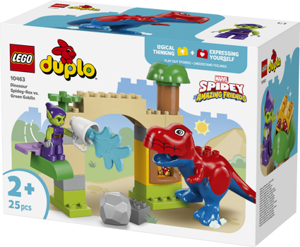 LEGO&reg; DUPLO Marvel Dinosaur Spidey-Rex vs. Green Goblin (10463)