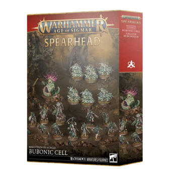 Warhammer Age of Sigmar : Spearhead - Maggotkin of Nurgle Bubonic Cell