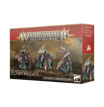 Warhammer Age of Sigmar : Maggotkin of Nurgle Sloven Knights