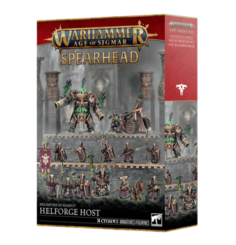 Warhammer Age of Sigmar : Spearhead Helsmiths of Hashut &ndash; Helforge Host
