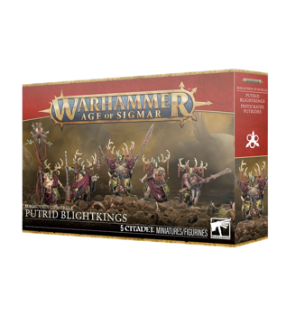 Warhammer Age of Sigmar : Maggotkin of Nurgle Putrid Blightkings
