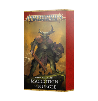 Warhammer Age of Sigmar : Maggotkin of Nurgle Warscroll Cards