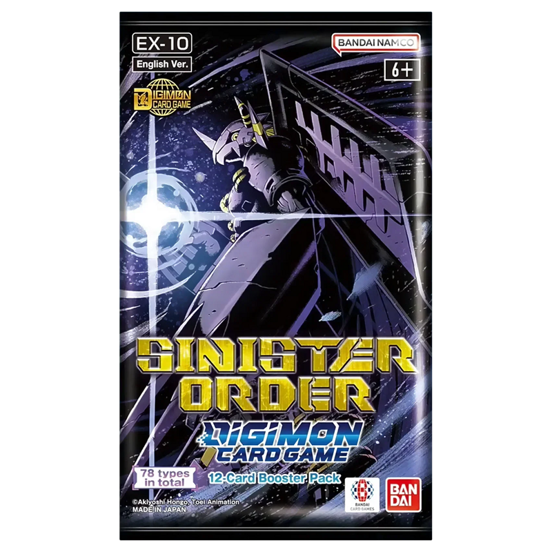 Sinister Order EX10 | Booster Boxes | Digimon TCG