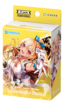 Hololive Official Card Game Start Deck Yellow: Shiranui Flare