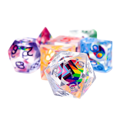 Dungeons & Dragons Progress Pride 7-Piece Polyhedral RPG Dice Set