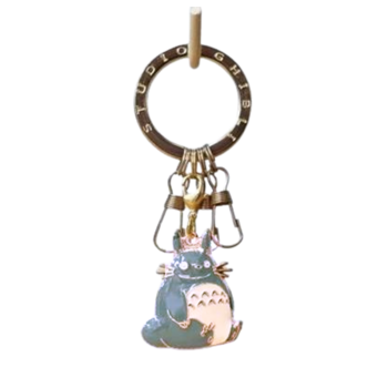 Metal Key Holder Middle Totoro - My Neighbor Totoro