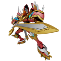 Figure-rise Standard Amplified Kaiser Greymon Model Kit - Image 2