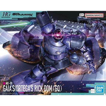 MS-09 Gaia's / Ortega's Rick Dom (GQ) Gundam Model Kit