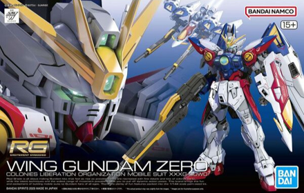 Wing Gundam Zero Real Grade Model Kit