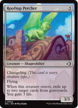 Rooftop Percher single card from Magic: the Gathering
