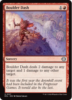 Boulder Dash single card from Magic: the Gathering