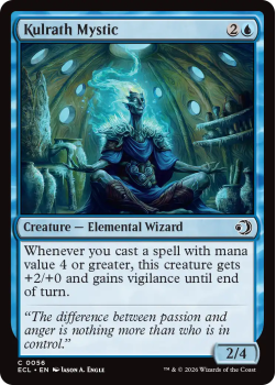 Kulrath Mystic single card from Magic: the Gathering