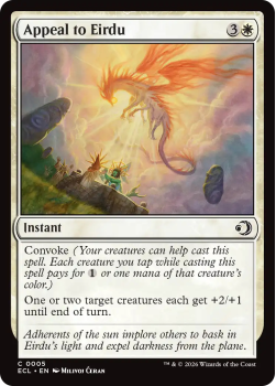 Appeal to Eirdu single card from Magic: the Gathering