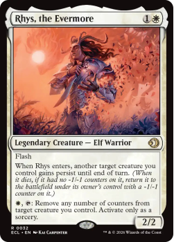 Rhys, the Evermore single card from Magic: the Gathering
