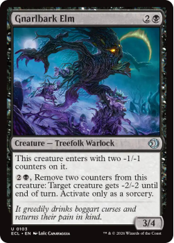 Gnarlbark Elm single card from Magic: the Gathering