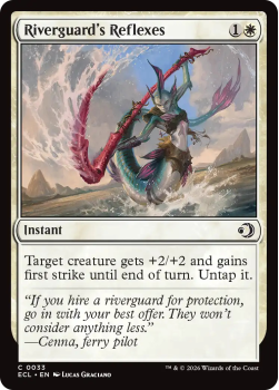 Riverguard's Reflexes single card from Magic: the Gathering