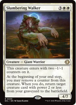 Slumbering Walker single card from Magic: the Gathering