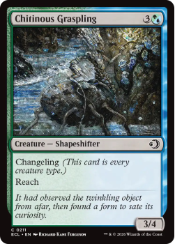 Chitinous Graspling single card from Magic: the Gathering