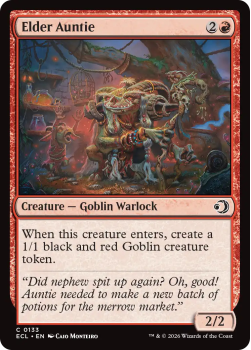Elder Auntie single card from Magic: the Gathering