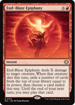 End-Blaze Epiphany single card from Magic: the Gathering